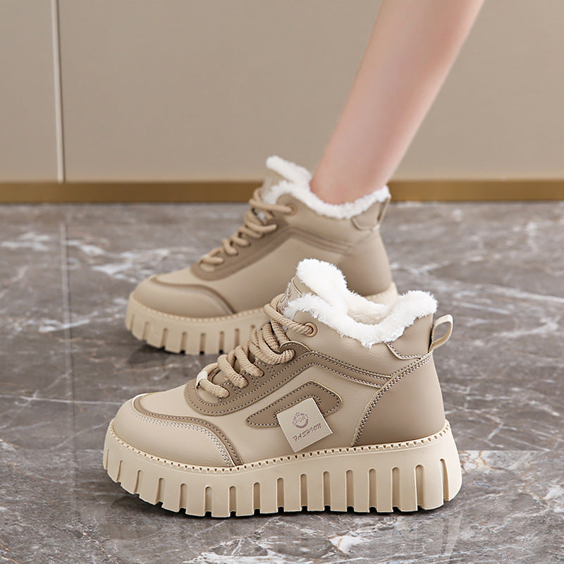 Luxwalkers - Fur-Lined Winter Sneakers