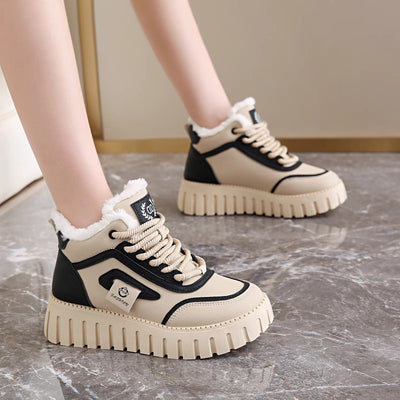 Luxwalkers - Fur-Lined Winter Sneakers