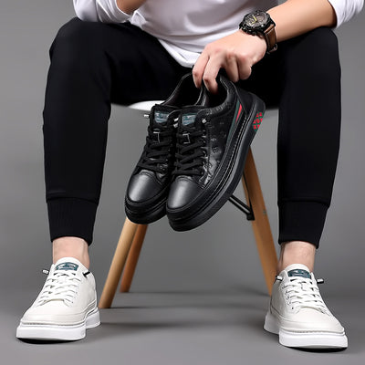 Luxwalkers - Classic Leather Sneakers