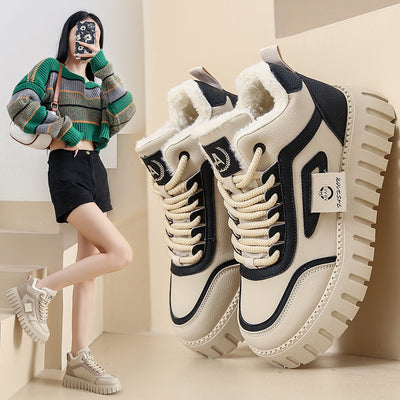 Luxwalkers - Fur-Lined Winter Sneakers
