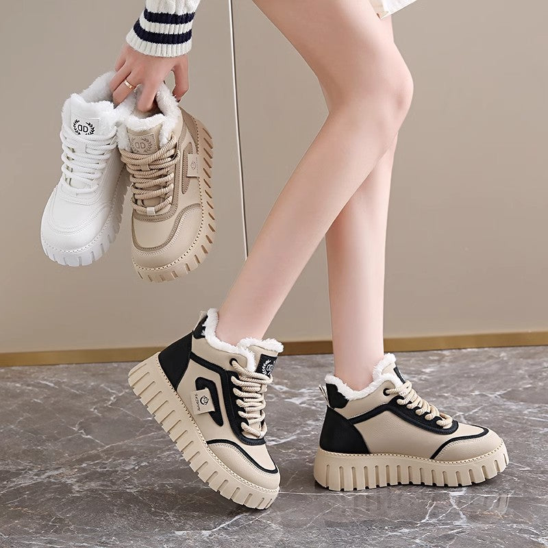 Luxwalkers - Fur-Lined Winter Sneakers